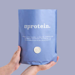 April Fools: whey protein.