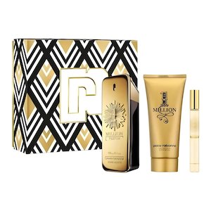Gift Set: Paco Rabanne 1 Million Parfum EDP Travel Spray Shower Gel Set