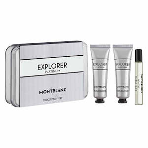 Mont Blanc Explorer Platinum EDP Grooming Set For Men