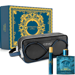 Versace: Versace Eros EDT Travel Spray Gift Set for Men