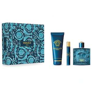 Versace: Versace Eros EDP Shower Gel Set for Men