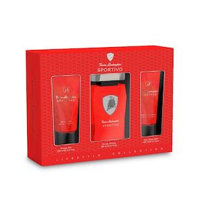 Gift Sets For Men: Tonino Lamborghini Sportivo Grooming Set EDT for Men