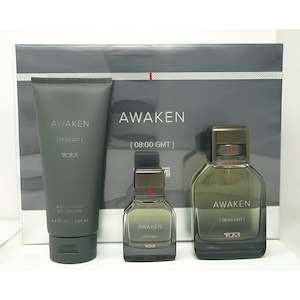 Gift Sets For Men: TUMI Awaken EDP Body Wash Set for Men