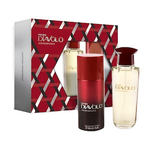 Deodorants For Men: Antonio Banderas Diavolo EDT Deodorant Spray Set for Men
