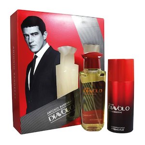 Deodorants For Men: Antonio Banderas Diavolo For Men EDT & Deodorant Spray Set