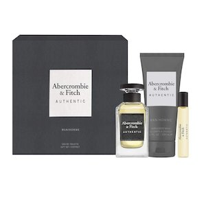Gift Sets Under 100: Abercrombie & Fitch Authentic EDT Hair & Body Wash Gift Set for Men