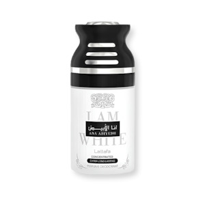 Deodorants Women: Lattafa I Am White Concentrated Deodorant