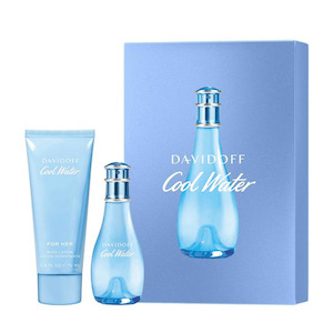 Davidoff: Davidoff Cool Water EDT Body Lotion Set for Women