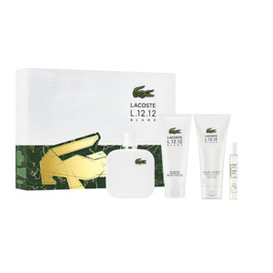 LACOSTE Blanc Pure EDT Set for Men