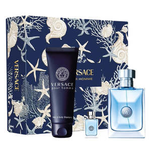 Versace Pour Homme EDT For Men Hair & Body Wash Gift Set