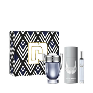 Paco Rabanne Invictus EDT For Men Deo Set