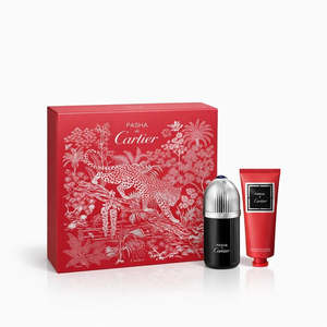 New Arrivals Mens Fragrances: Cartier Pasha de Cartier Edition Noire Gift Set for Him 2