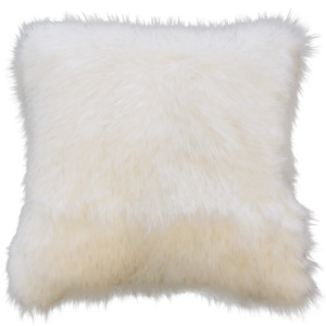 Heirloom Cushions: Luxury Imitation Fur Cushion - Norwegian Fox