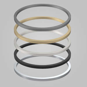 Bathroom Accessories Methven And Caroma: Liano II 400mm round basin dress ring