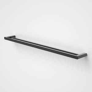 Caroma Luna 930mm Double Towel Rail Black