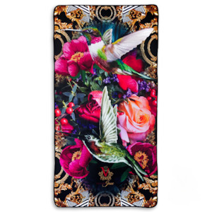 Peony Bird Spa Towel - Victoria Jane