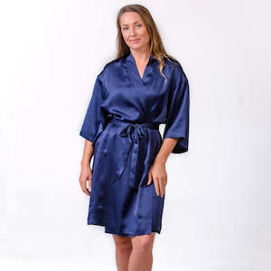 Silk Robe Dressing Gown