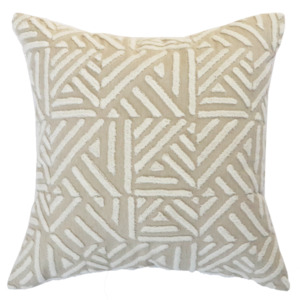 Your Home Sanctuary: Remus Cushion Natural - Feather Fill