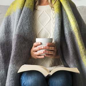 Mothers Day Gifts: Luxury Mohair Throw - Mt Iron