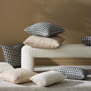 Fabric And Textiles: Mario Houndstooth Boucle  Fabric
