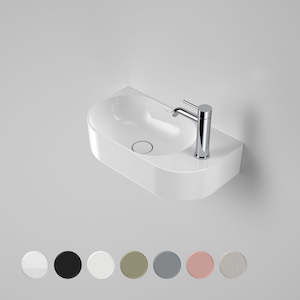 Basins And Baths: Liano II Hand Wall Basin - Gloss White