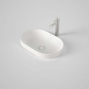 Liano II 530mm Pill Inset Basin - Matte White