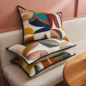 Linen Cushions: Flirt Cushion - Casamance