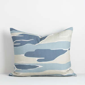 Linen Cushions: Reflections Cushion - Baya Collection