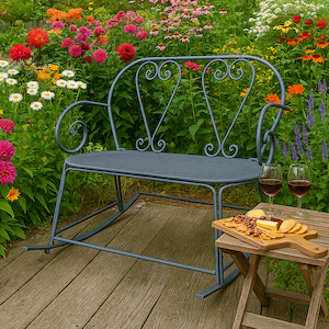 Belle Epoque French Rocking Bench