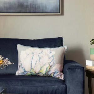 Alston Bluebell Cushion - Voyage Maison