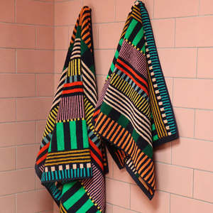 Multi Stripe Towel - Donna Wilson