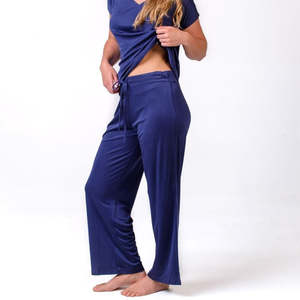 Mothers Day Gifts: Silk Pyjama Bottoms - full length pants