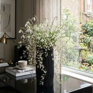 Luxury Home Interiors: Rocco 3D Printed Ceramic Vase