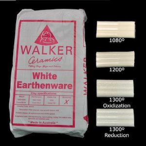 Clay: Walkers White Earthenware