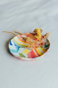 All Ceramics: Nerikomi Plate Mixed Up