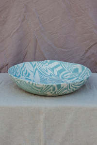 All Ceramics: Nerikomi Serving Bowl Mixed Up