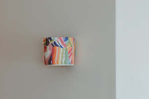 All Ceramics: Nerikomi Planter Hanging Mixed Up