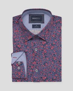 Products: Brooksfield L/S Shirt BFC2568 Dark Mauve