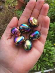 Aura: Titanium Aura Tumble Stones