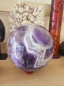 Products: Chevron Amethyst Sphere
