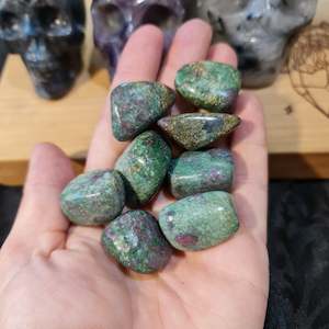 Ruby Fuschite Tumble Stones