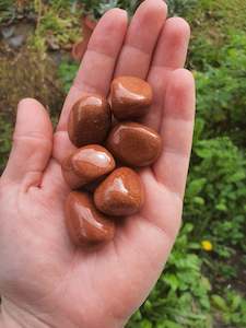 Tumble Stones: Goldstone Tumble Stones