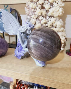 Spheres: Silver Sheen Obsidian Sphere