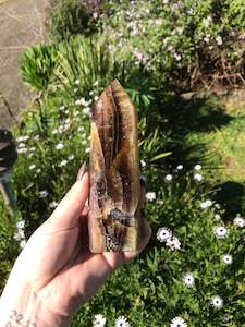 Fluorite Collection: Yellow Fluorite Point