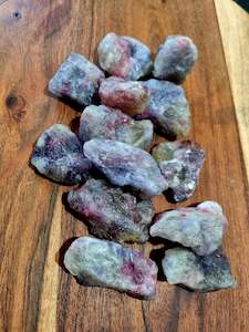 Raw Pieces: Raw Unicorn Stone ( Pink Tourmaline in Lepidolite)