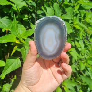 Grey Agate Slice