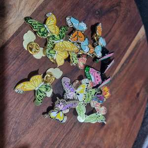 Pronouns Metal Bag Pins