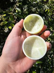 Crystal Drink Bottles: Mini Mixed Jade bowl