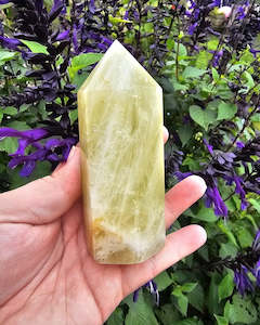 Towers And Points: Natural Citrine Tower