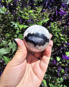 Spheres: Black Sardonyx Sphere